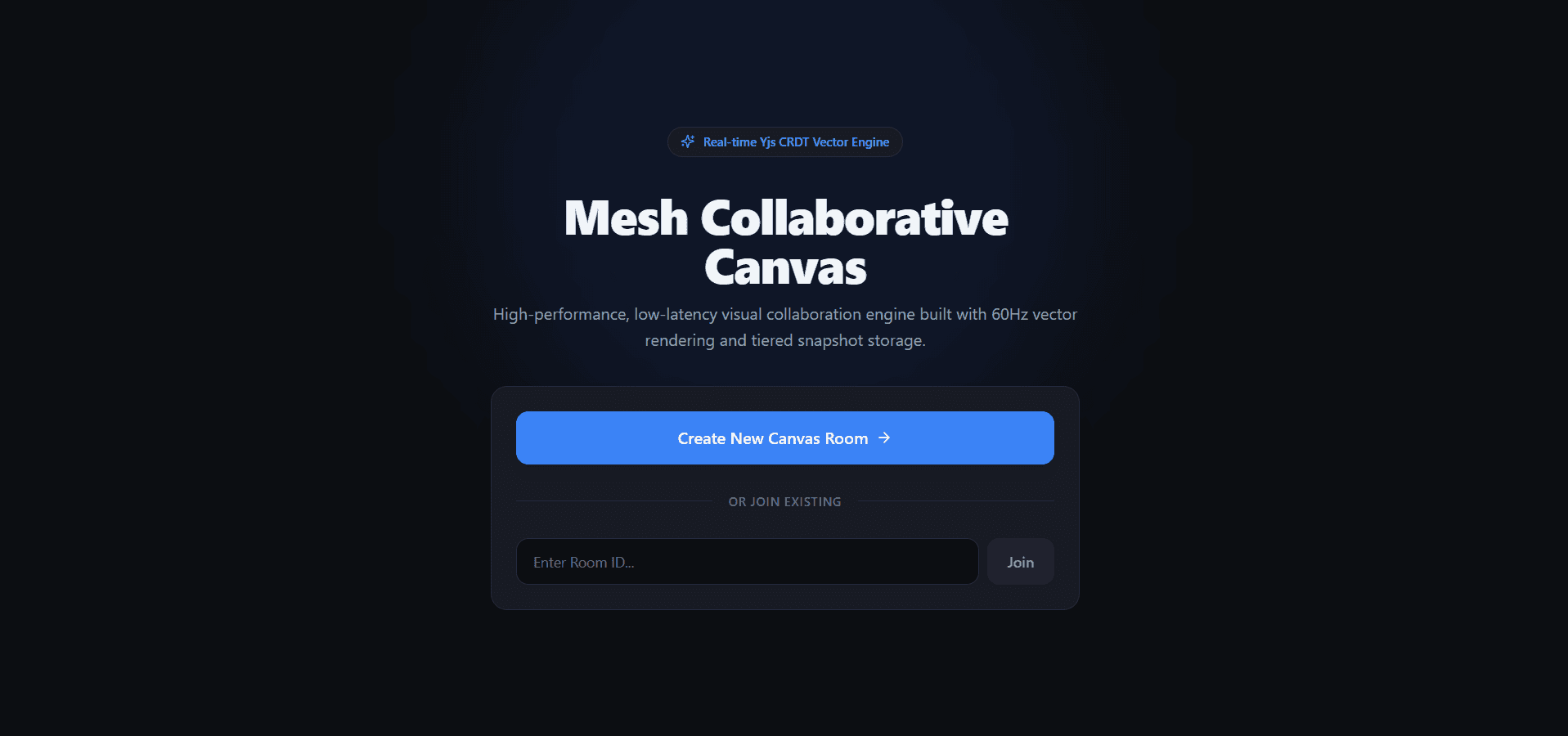 Mesh - Real-Time Collaborative Canvas Engine
